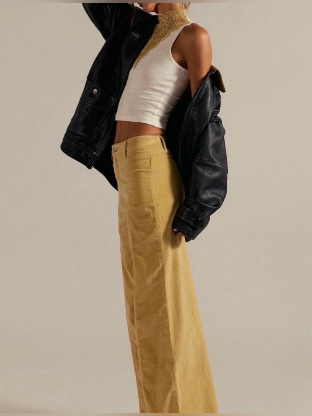 We the Free Libre Cord Wide Leg Jean Size 31 - free people